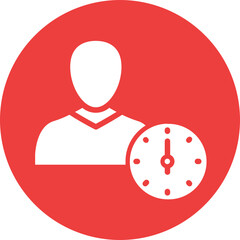 Assessment, employee Vector Icon

