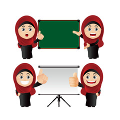 People Set - Arab  - Set of business people