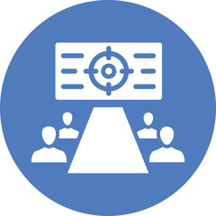 Business, compulsory training Vector Icon

