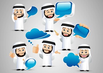 People Set - Arab Business people