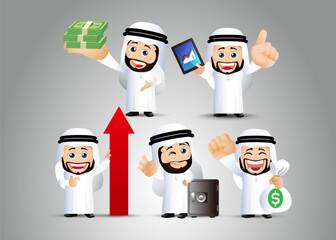 People Set - Arab Business people