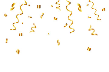 Isolated serpentine. Golden serpentine on the isolated background.