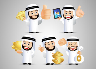 People Set - Arab Business people