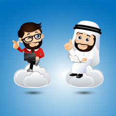 People Set - Arab Business people