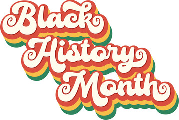 Black history month - obrazy, fototapety, plakaty