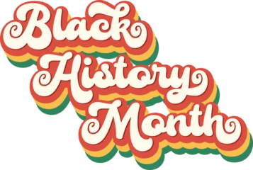 Foto op Canvas Black history month © HappyDesigns