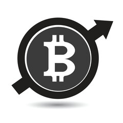 Bitcoin Cryptocurrency icon symbol