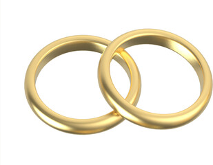 Gold ring PNG format element easy to use