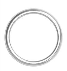 Platinum ring PNG format element easy to use silver ring PNG