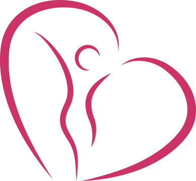 Herz und Frau, Frauenarzt, Logo