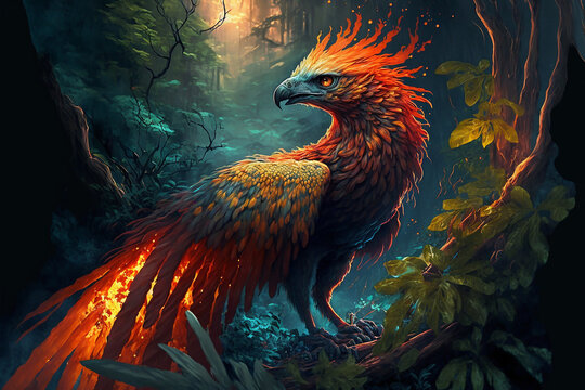 Mythical Phoenix Bird Images  Browse 3069 Stock Photos Vectors and  Video  Adobe Stock