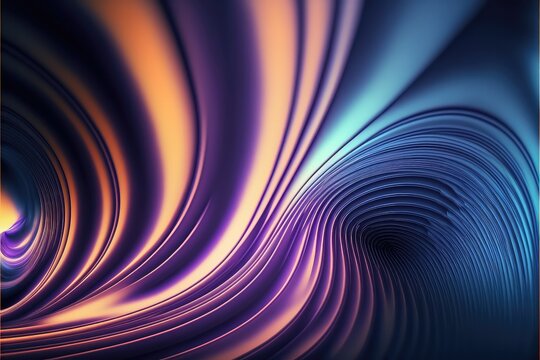 Purple Wave Abstract background