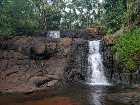Ariyil waterfalls (chooral) in Kerala images 