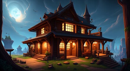 Magic Ancient Building [AI Generated]