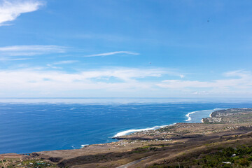 Saint-Leu, Reunion Island - view from colimacons to La Saline beach