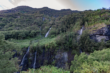 Salazie, Reunion Island - Le voile de la Mariee (Wedding veil) waterfall