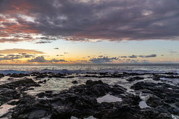 Saint-Gilles, Reunion Island - Sunset at Boucan-Canot