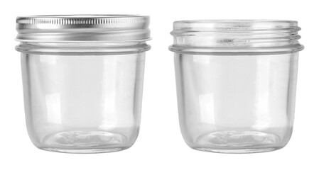 empty glass jar
