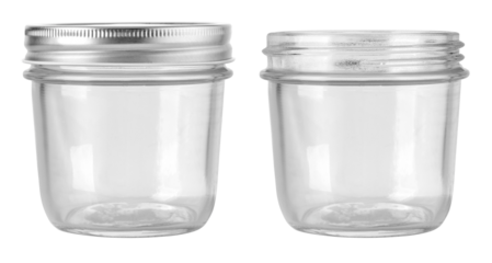 empty glass jar