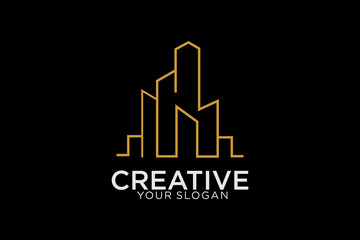 Building Logo Vector Design Template