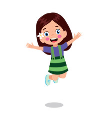 Happy Little Children Having Fun