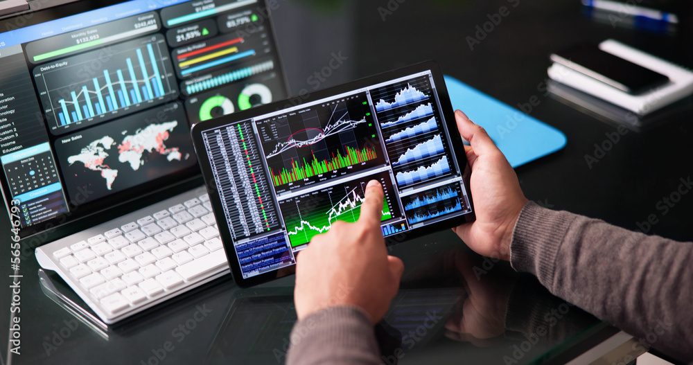 Poster KPI Business Analytics Data Dashboard