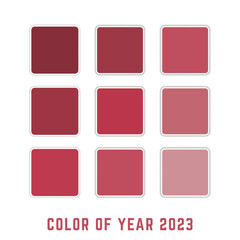 Color of the year 2023. Eps10 vector illustration.