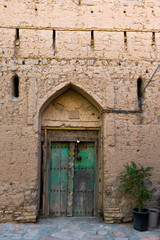 Fototapeta na wymiar old door in a village