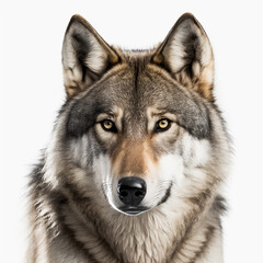 Obraz premium Wolf, Generative Ai