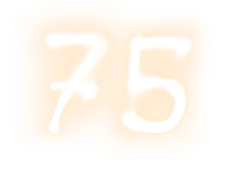 Isolated numbers light