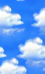 Naklejka na ściany i meble Abstract clouds and sky,White clouds and blue sky background