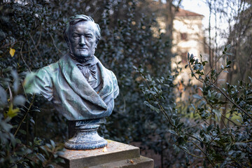 Statue of the Composer Richard Wagner