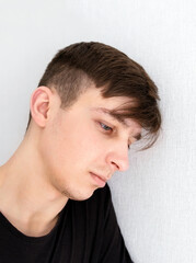 Obraz premium Sad Young Man