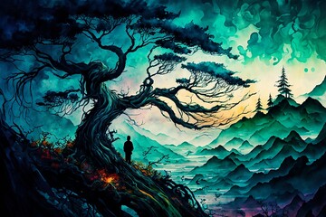 Stunning Japenese landscape