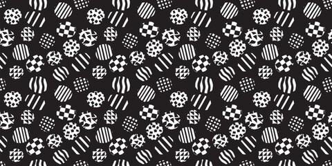 Fototapeta premium Geometric illustration background. Seamless pattern.Vector. 幾何学イラストパターン 背景素材