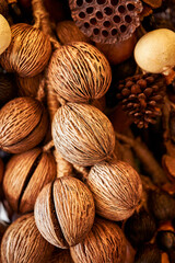 Dried fruit, Southeast Asian traditional market