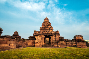 The Virupaksha temple at Pattadakal temple complex,Karnataka,India.