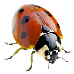 animal02 ladybug insect bug beetle ladaybird transparent background cutout - obrazy, fototapety, plakaty