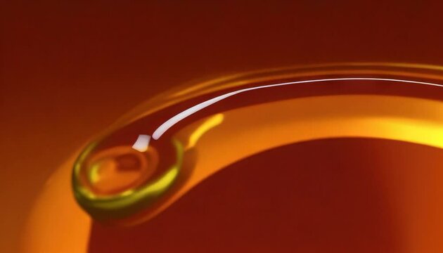 golden glistening shiny honey texture close up macro shot animated 