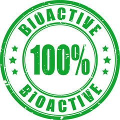 Bioactive rubber vector stamp