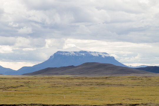 Heroubreio tuya view from Highlands of Iceland
