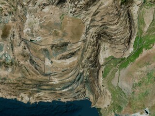 Baluchistan, Pakistan. High-res satellite. No legend © Yarr65
