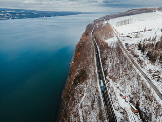 Seneca Lake near Watkins Glen NY