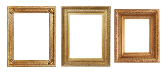 Gold Wooden Picture Frame