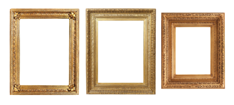 Gold Wooden Picture Frame