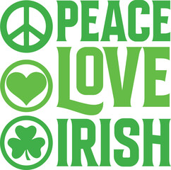 peace love irish
