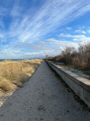Beach at the Baltic Sea in the north of Germany