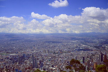 panorama of Bogota