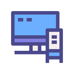 computer icon for your website, mobile, presentation, and logo design.