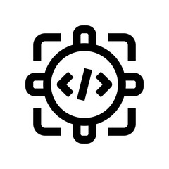 focus icon for your website, mobile, presentation, and logo design.